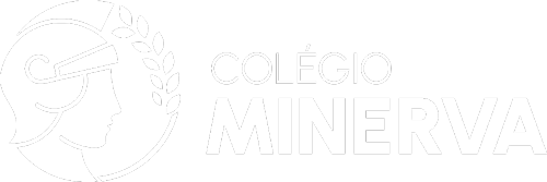 Logo Branco Colégio Minerva